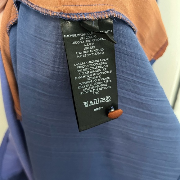 Anthropologie Maeve Colorblocked Midi Dress - Picture 9 of 9